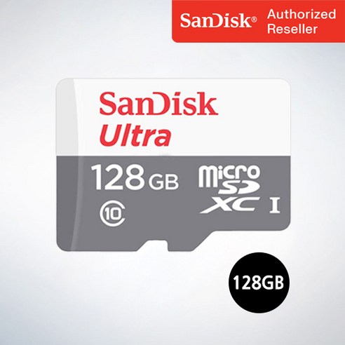 샌디스크 마이크로 SD카드 SDXC ULTRA SDSQUNR-128G-GN3MN, 128GB