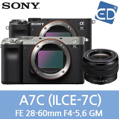 소니 A7C +28-60mm 렌즈 KIT 풀 프레임 미러리스 카메라