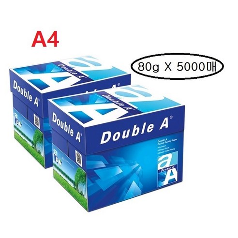 Double A A4용지 80g 2박스(5000매) 더블에이, 단일옵션