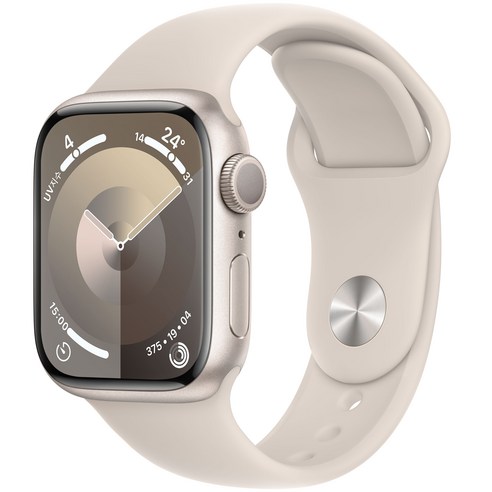 Apple 애플워치 9 GPS, 41mm, 스타라이트