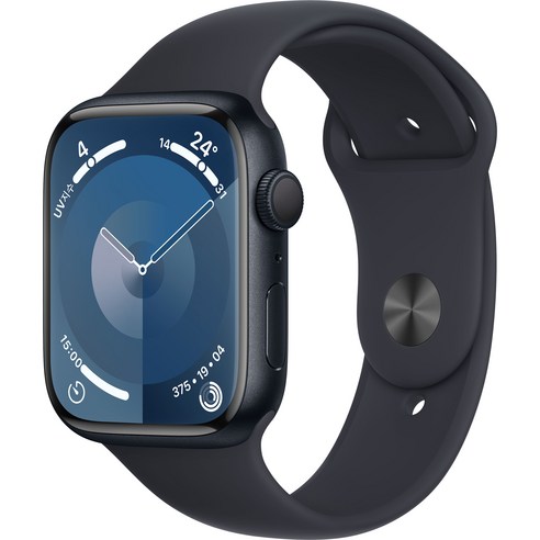 Apple 애플워치 9 GPS, 45mm, 미드나이트